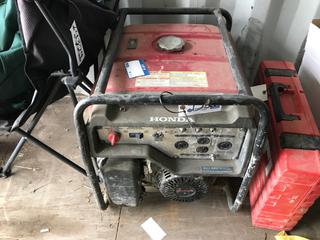 Honda Gas Generator EG 6500 CL w/ Digital Auto Voltage Regulator.