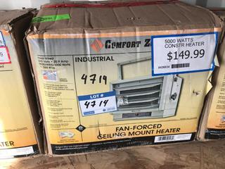 Comfort Zone 5000 W Electric Heater.
