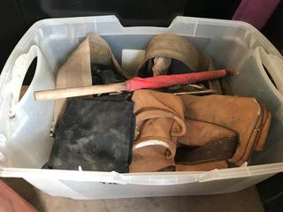 Tote & Tool Belts.