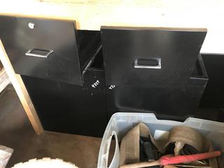 (2) Filing Cabinets.