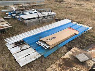 Quantity of Flashing & Siding 2x6x10 & 2x4x10.
