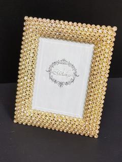 Swarovski Crystal Twisted Gold Chain Frame (5" x 7")