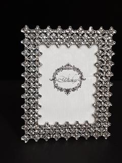 Swarovski Crystal Snowflake Design Silver Frame (5" x 7")