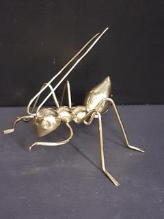 Brass Ant (7"W x 7"L x 5"H)