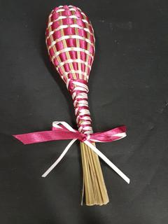 Authentic Lavender Wand Fuseaux with French Ribbon (2"W x 7"L)