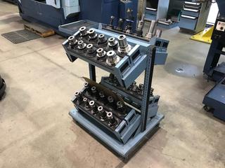 Selling Off-Site -  Tooling Package for 2004 Matsuura MC-1000VG CNC Vertical Machining Centre.  Note:  Buyer Responsible For any Dismantling, Lifting & Loading.  Electrical has been disconnected. Items Must Be Removed Prior To Dec. 23rd, Load Out 9 AM-4 PM Dec. 16th , 17th, 18th , 21st, 22nd and 23rd. Located in Central Calgary. Call Graham For Details 403-968-7697