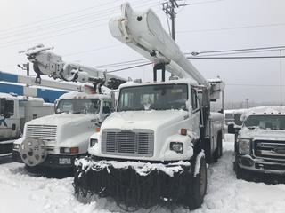 Selling Off-Site - 2002 Freightliner FL80 T/A Bucket Truck c/w Diesel, 10 Spd. Unit # 2044. Note:  Requires Repair. S/N 1FVKBXAK72HJ59408. Located In Cranbrook, B.C.  Must Be Removed By December 23rd.  Out of Province Registration.