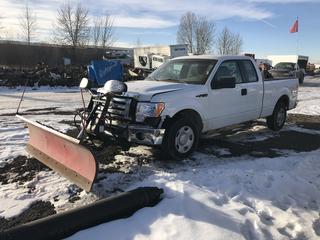 Selling Off-Site - 2009 Ford F150 Extended Cab P/U c/w 76" Front Plow. S/N 1FTPX14V29FA47918. Located At 5717 84th Street SE Calgary, AB For More Information & viewing Please Call Johnnie At 403-990-3978.