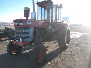 1969 Massey Ferguson 1100MF Tractor c/w Diesel, Direct, Hitch, PTO, 7.50-18 Front, 15-34 Rear Tires Showing 5,138.7 Hours. S/N RDW650003754. New Injection Pump, New Batteries.