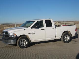 2014 Dodge Ram 1500 Quad Cab 4x4 P/U c/w 5.7L V8, Auto, A/C, Showing 237881 Kms. S/N 1C6RR7FT0ES351825 NOTE* Former County Owned and Maintained 