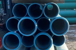 Selling Off-Site -  250MM DR18 C900 PVC PIPE 6.1M   QTY_67.10 m (11) Viewing By Appointment Only Please Call Stephen At 403-720-0288 Located At 9716 - 40 Street SE Calgary Note:  Must Be Removed By Jan. 15, 2021 Hours For Pick Up 8:00 am to 3:30 pm Closed Dec. 21st to Jan. 4th.