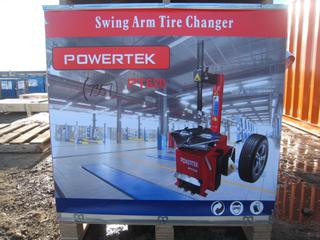 Powertek PT620 Swing Arm Tire Changer. Control # 7359.