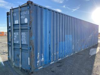 40' HC Storage Container # PCIU 9727475
