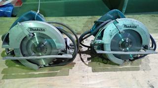 (2) Makita 120V 7 1/4in Circular Saws *Note: (1) Cord Requires Repair*