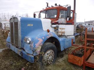 1964 Kenworth 923 Series EE27 Truck Tractor C/w Diesel, Manual, 234in Wheelbase. Showing 34569Miles. VIN 81776 *Note: Running Condition Unknown*