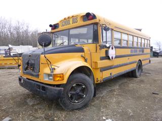 1997 International 48-Passenger School Bus C/w 7.3L Diesel, A/T, 10,659kg GVWR. VIN 1HVBBABM2VH473149 *Note: Unable To Verify Mileage, Missing Dashboard, Running Condition Unknown, Parts Only*