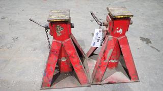 (2) Heavy Duty Jack Stands