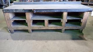 98in X 30in X 32in Steel Top Work Bench