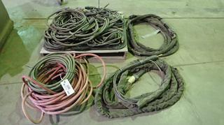 Qty Of Welding Whips, Assortment Of Power Cords, Air Lines And Oxygen Lines