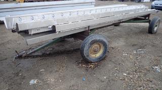 Qty Of 16ft X 42in Aluminum Sides To Fit Grain Boxes *Note: Trailer Not Included*