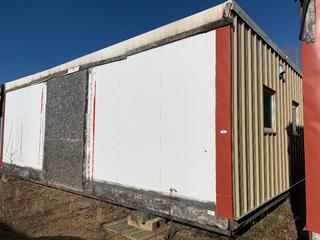 32 Ft. 3 In. L X 20 Ft. W Modus Camp Module, w/ 4 Bedrooms, 2 Bathrooms  * * NOTE: Buyer Responsible For Load Out.  Located Offsite at TWP Road 743A, Conklin AB, T0P 1H0.  Shipping and Transport Available.  For More Information and Viewing Contact Connor Tighe @ 780-218-4493.  * * 