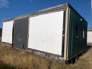32 Ft. 3 In. L X 20 Ft. W Modus Camp Module, w/ 4 Bedrooms, 2 Bathrooms (Drywall Damage)  * * NOTE: Buyer Responsible For Load Out.  Located Offsite at TWP Road 743A, Conklin AB, T0P 1H0.  Shipping and Transport Available.  For More Information and Viewing Contact Connor Tighe @ 780-218-4493.  * * 