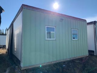 32 Ft. 3 In. L X 20 Ft. W Modus Camp Module, w/ 4 Bedrooms, 2 Bathrooms, (Missing  Drywall) * * NOTE: Buyer Responsible For Load Out.  Located Offsite at TWP Road 743A, Conklin AB, T0P 1H0.  Shipping and Transport Available.  For More Information and Viewing Contact Connor Tighe @ 780-218-4493.  * * 