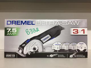 Dremel US40-03 7.5 Amp 3-In-1 Ultra-Saw.
