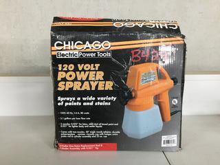 Chicago Power Tools 120 Volt Paint Sprayer.