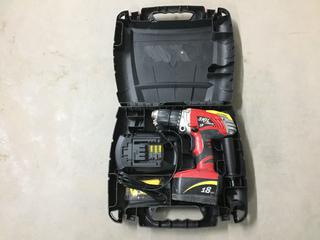 Skil XDrive 18V Drill With Stud Finder, Battery & Charger.