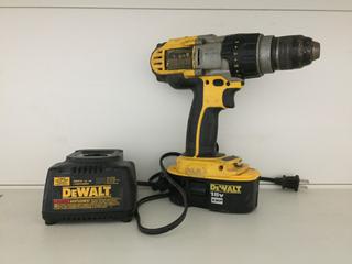 DeWalt 18V 1/2" Drill, Battery & Charger.