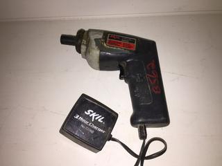 Skil Cordless Screwdriver & Craftsman Laminate Trimmer.