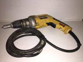 (1) DeWalt & (1) Ryobi VSR Drywall Screwdriver.