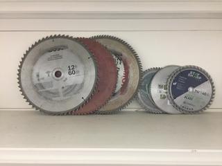 Quantity of Assorted Saw Blades.