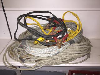Quantity of Rope & Booster Cables.