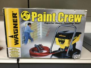 Wagner Model 770 Paint Crew Airless Paint Sprayer.
