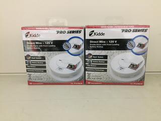 (4) Kidde Direct Wire 120V Smoke Detectors.