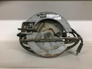 Black & Decker 7-1/4" Circular Saw.