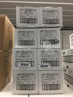 (8) 6pk Boxes of Feit Electric 8.5W Standard Base 5000K LED Bulbs.