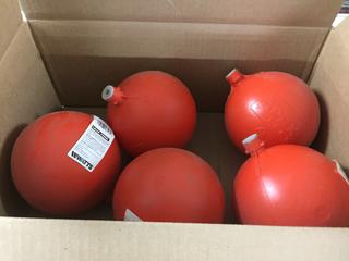 (5) Watts APEX (FLT 150O) 4 1/2", Round Trough Ball Float.