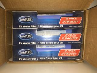 (6) Camco KDF/Carbon RV Water Filters.