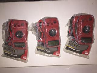 (3) Gardner Bender Digital Multimeters.