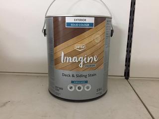 3.54L Co-Op Imagine Deep Base Deck & Siding Stain.