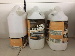 (3) 3.78L Containers of Anti-Freeze.