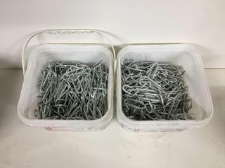 Quantity of 2" Barbed Fence Staples.