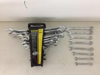 Shop Pro Combination Wrench Set, Incomplete.