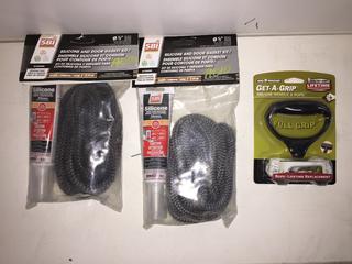 (2) Silicone & Door Gasket Kits & Rope.