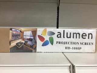 Alumen HD 1080P Projection Screen.