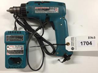 Makita Driver/Drill & Charger, No Battery.