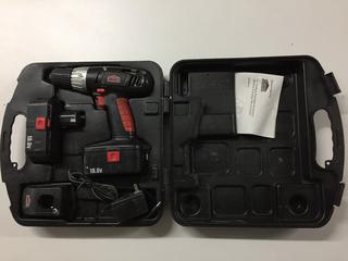 Job Mate 18V Drill , (2) Batteries & Charger.